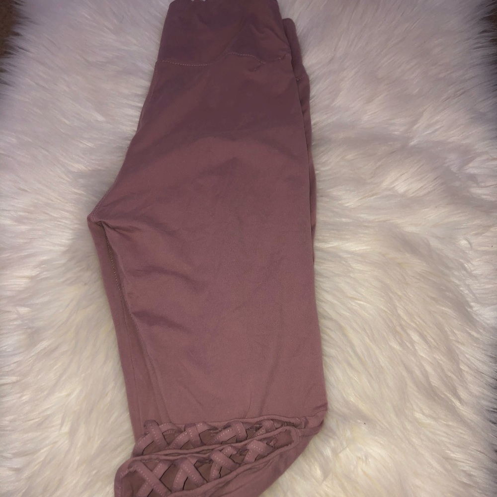 Pink leggings